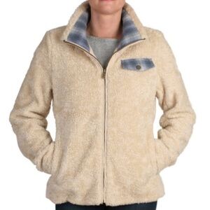 Pendleton plaid wool chunky zip up jacket coat